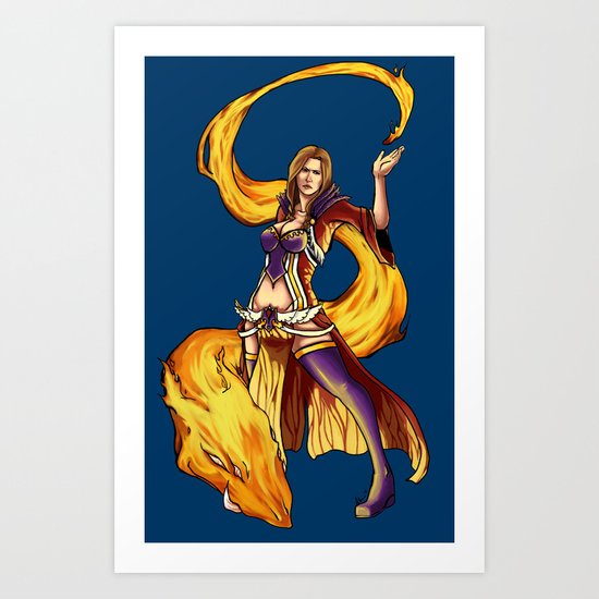 Royal Mage Art Print
