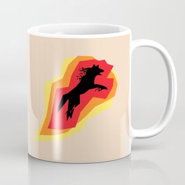 Fire Wolf Coffee Mug