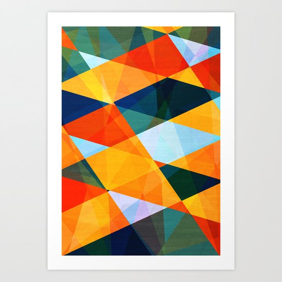 A warm november Art Print