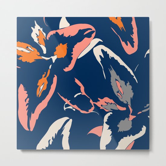 PEACHES AND CREAM Metal Print