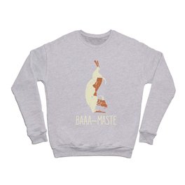 Goat Yoga Design: Baaa Maste I Namaste I Inner Peace I Yogi Crewneck Sweatshirt