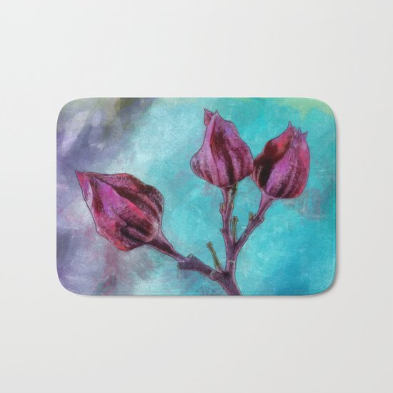 Flower Fantasy Bath Mat
