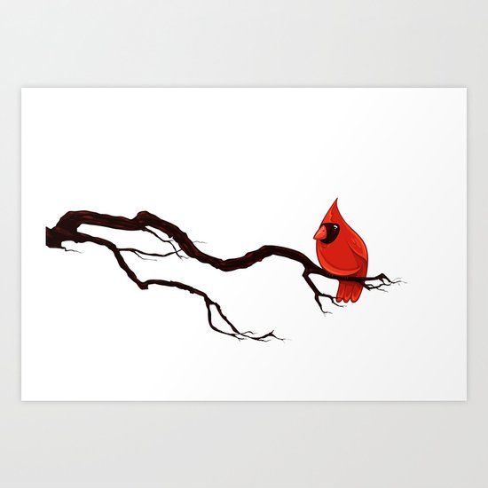 Cardinal Art Print