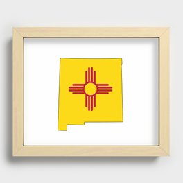 New Mexico Recessed Framed Print