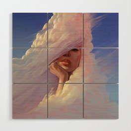 Head In The Clouds - 02 Wood Wall Art
