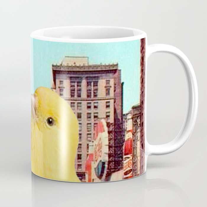 Canary in the City Coffee Mug
