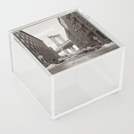 NYC Sepia - Brooklyn Acrylic Box