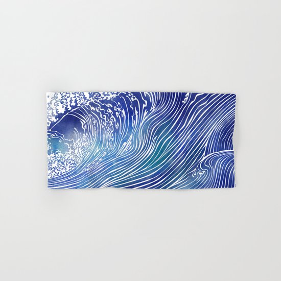 Pacific Waves Hand & Bath Towel