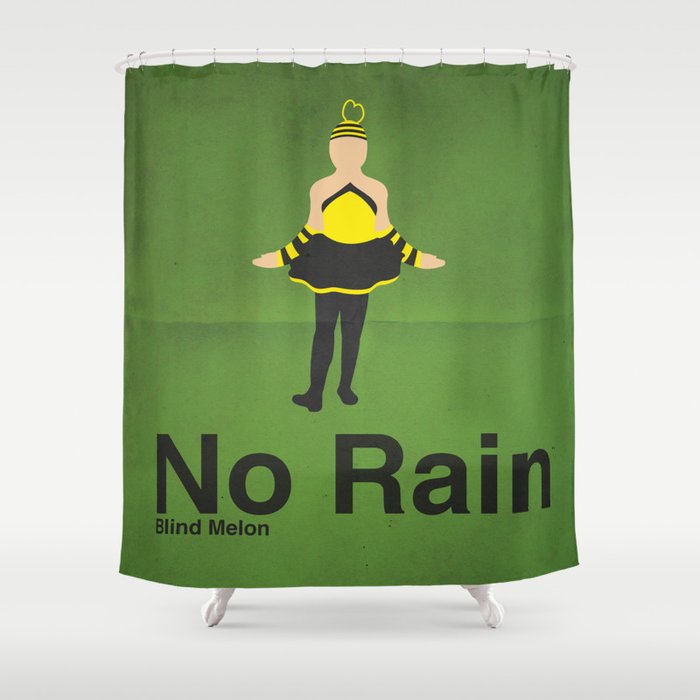 No Rain Shower Curtain