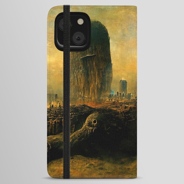 Alien City iPhone Wallet Case