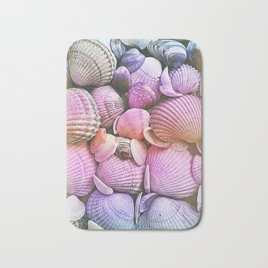 Vintage Candy Shells Bath Mat