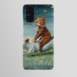 'If Only Big Things Were Little, and Little Things Were Big' by Louis Wain Android Case