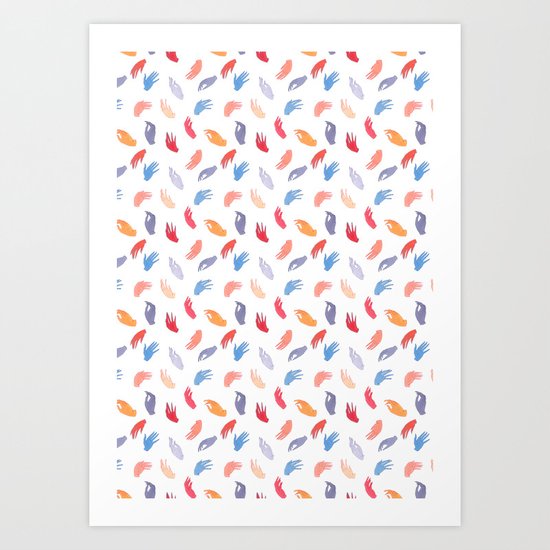 Hands Art Print