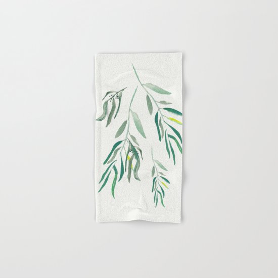 Eucalyptus Branches II Hand & Bath Towel