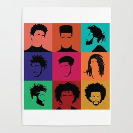 FOR COLORED BOYS COLLECTION COLLAGE Poster