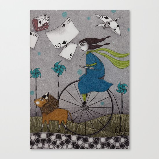I Follow the Wind Canvas Print