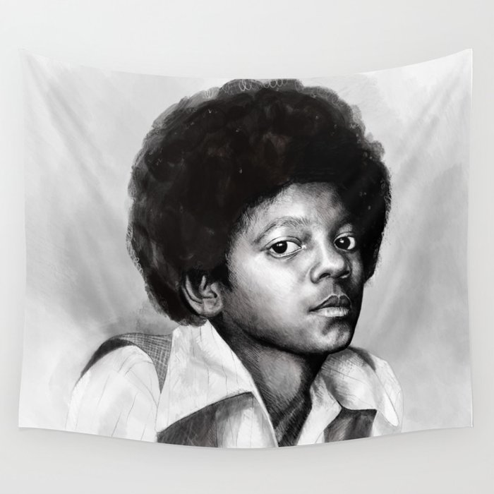 Young Michael Wall Tapestry