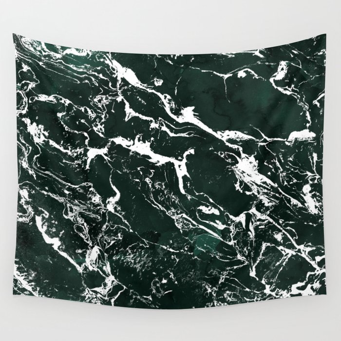 Dark sales green tapestry