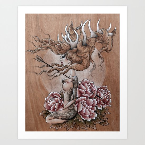 "Jelena" Art Print