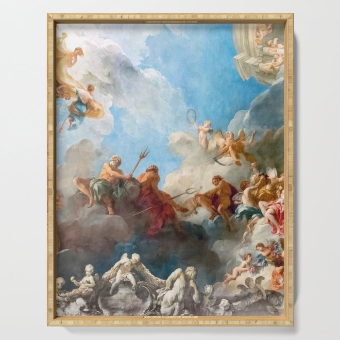 Versailles Palace Ceiling Painting Serving Tray