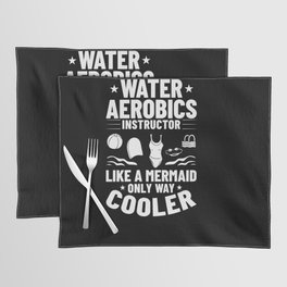 Water Aerobic Aqua Aquafit Fitness Workout Placemat