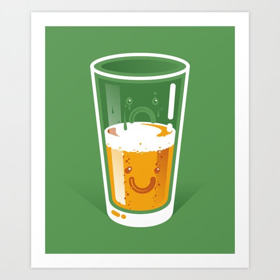 Pessimistic Optimist Art Print