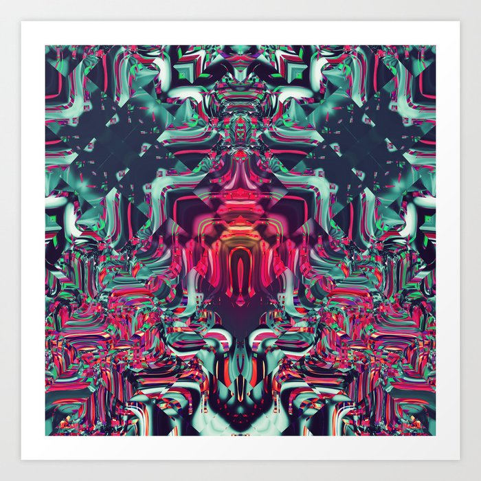 Astronaut Candy Art Print