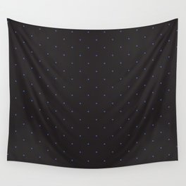 Black & blue pattern with dots for the guys Wall Tapestry