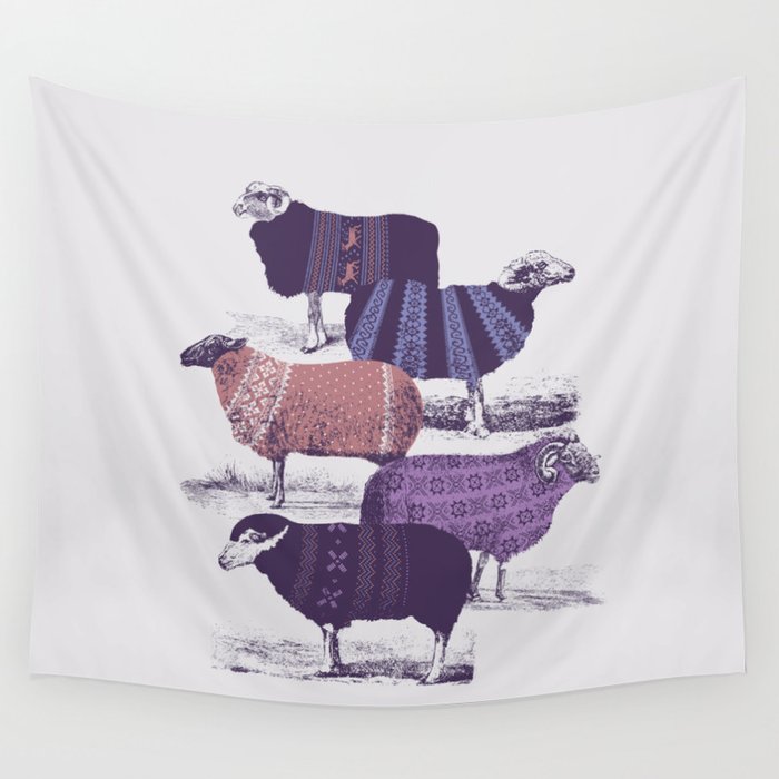 Cool Sweaters Wall Tapestry