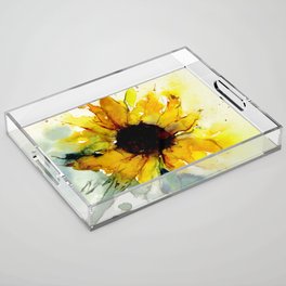 sunflower Acrylic Tray