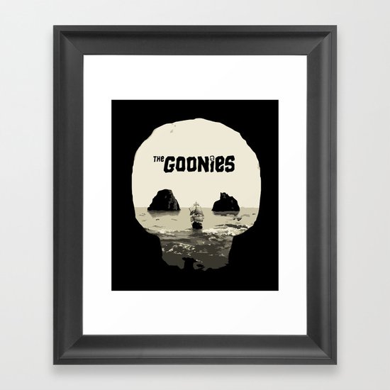 THE GOONIES Framed Art Print