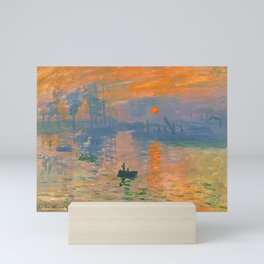 Claude Monet "Impression, Sunrise" Mini Art Print