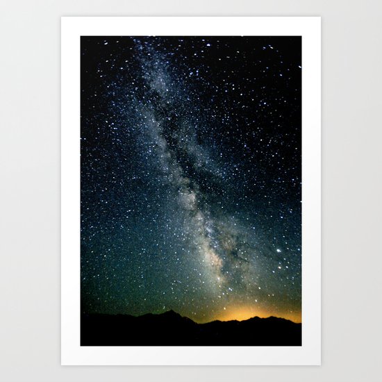 The Milky Way Art Print