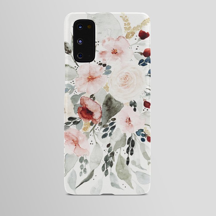 Loose Watercolor Bouquet Android Case