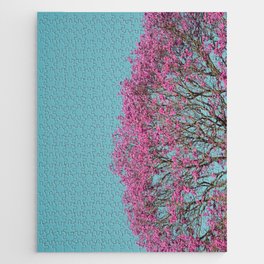 Handroanthus Tree - Flowers Pink Jigsaw Puzzle