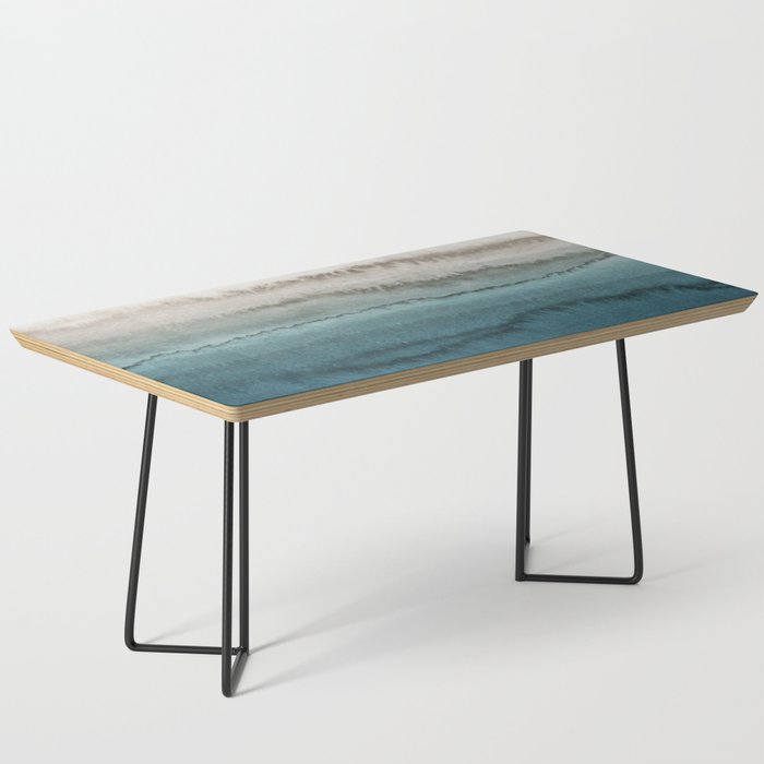 WITHIN THE TIDES - CRASHING WAVES TEAL Coffee Table