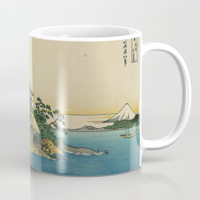 Enoshima in Sagami Province Katsushika Hokusai (Japanese, 1760-1849) Coffee Mug