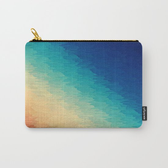 Warm to Cool Texture Carry-All Pouch