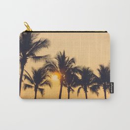Good Vibes #society6 #palm trees Carry-All Pouch