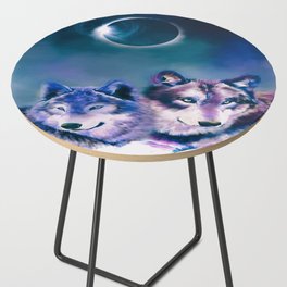 Wolves comfort Side Table