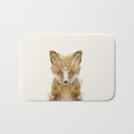 little fox cub Bath Mat