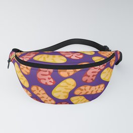 Mitochondria in Warm Colors Fanny Pack