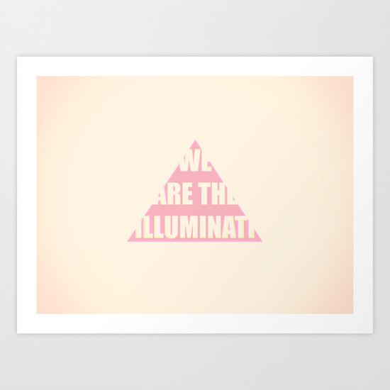 Illuminati Art Print