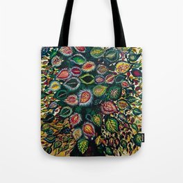 Feuilles - Leaves and Flowers by Seraphine Louis Tote Bag