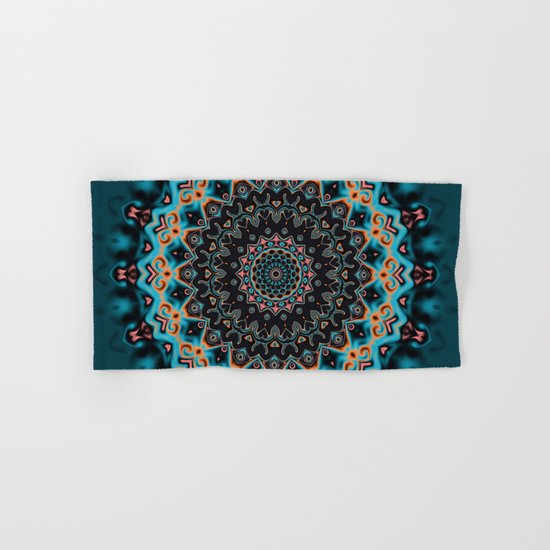 Colorful mandala Hand & Bath Towel
