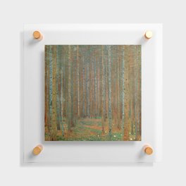 Gustav Klimt - Tannenwald I (Pine Forest I) Floating Acrylic Print
