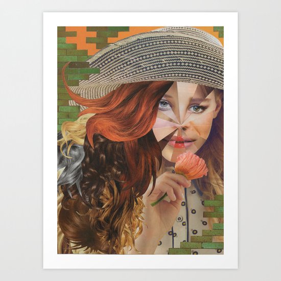 Collage 16 Art Print