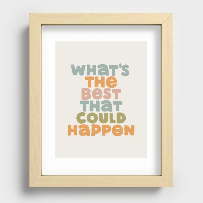 Recessed Framed Print