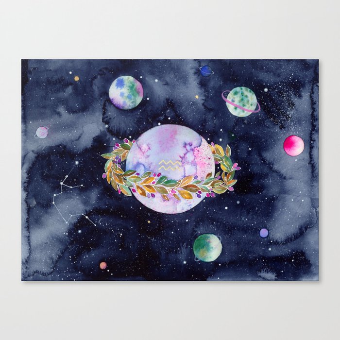 Aquarius Canvas Print