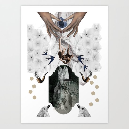 Free_Man Art Print